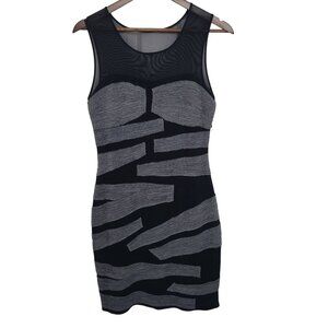 Bailey 44 Mesh Panel Sleeveless Dress Size M Bodycon Clubwear Party NWT